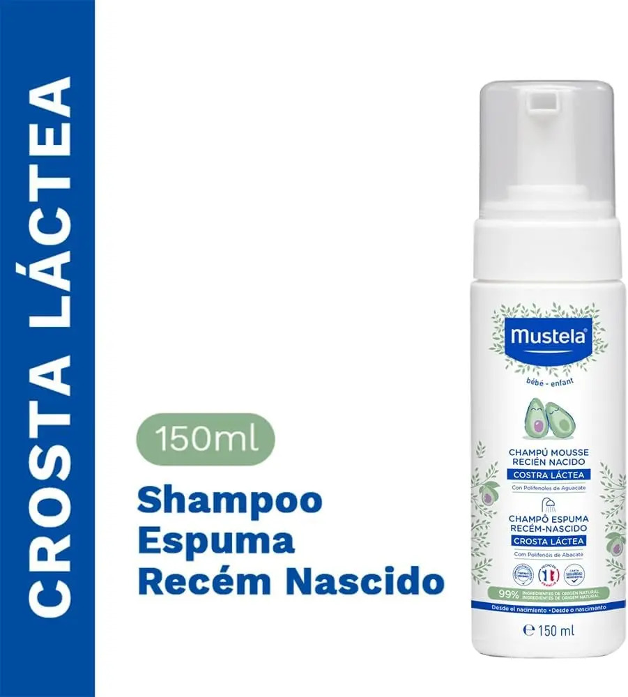 Shampoo Recém-Nascido Mustela 3