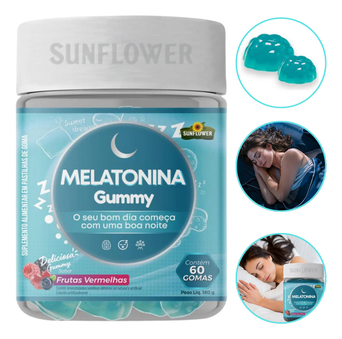 Melatonina Gummy 60 Gomas 1