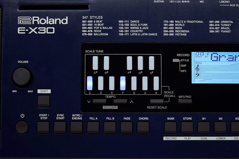 Teclado Arranjador E-X30 5
