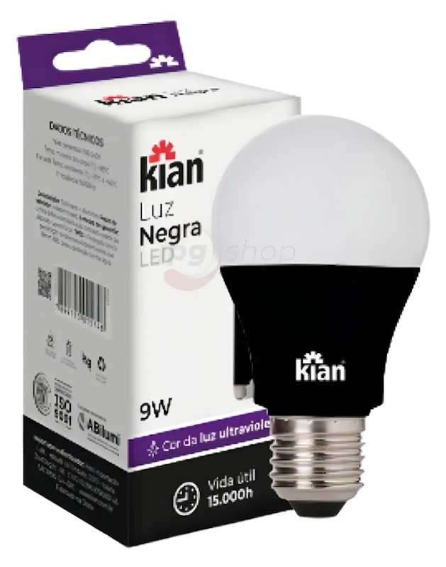 LED Luz Negra 2