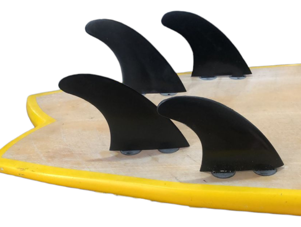 Kit de Quilhas Plástico Encaixe de Prancha de Surf 3