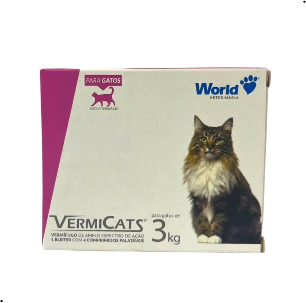 Vermífugo VermiCats 3