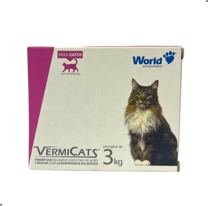 Vermífugo VermiCats 3