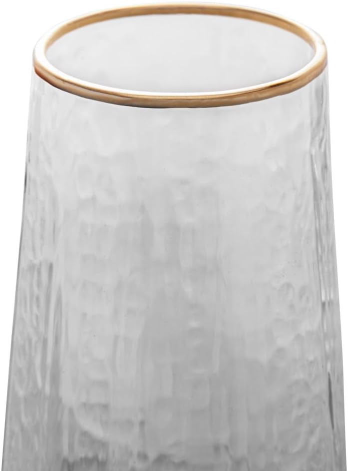 Conjunto 2 Taças de Champagne Taj com Fio de Ouro 5
