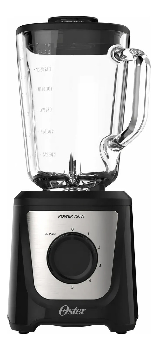 Liquidificador Power Black Inox Oster 1,5 L 1