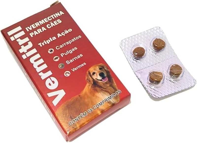 Ivermectina para Cães Tripla Ação Vermitril 1