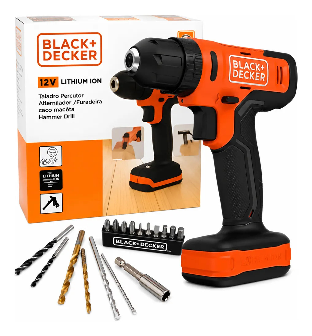 Parafusadeira e Furadeira de Impacto 3/8" 12 V 5