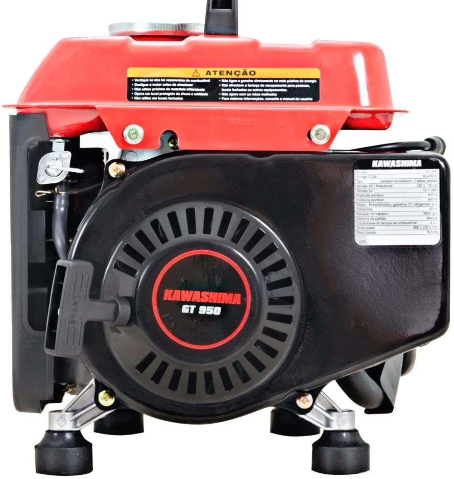 Gerador Kawashima GT 950 Mono 220 V 2