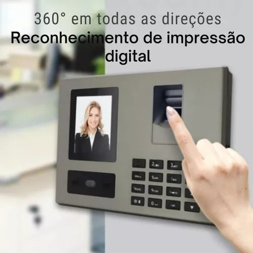 Relógio de Ponto Biométrico Digital Novavida 2