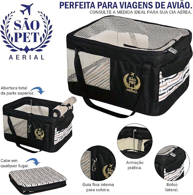 Bolsa Aerial Modelo AZ Preto 3