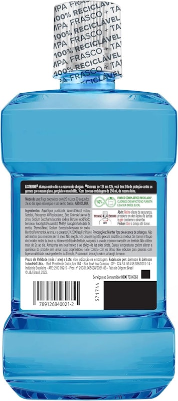 Listerine Antitártaro Refrescância Intensa 2
