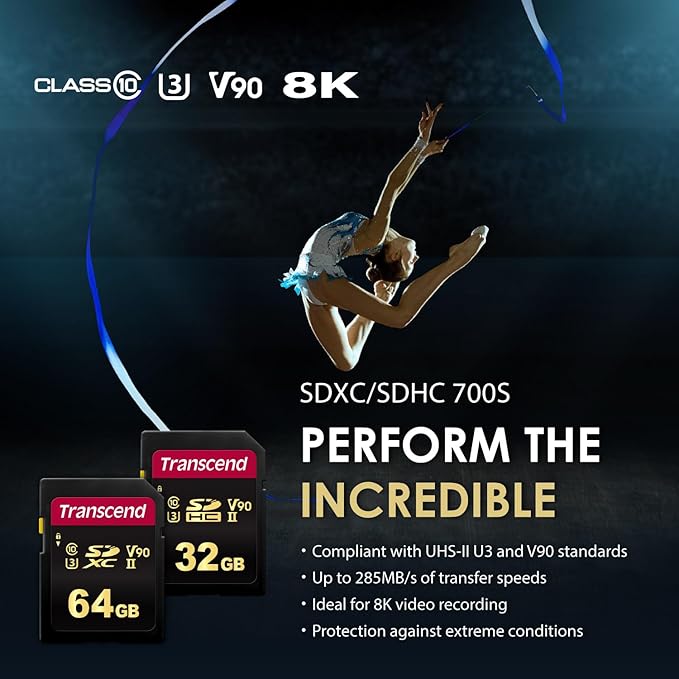 Cartão de Memória 32 GB Transcend 3