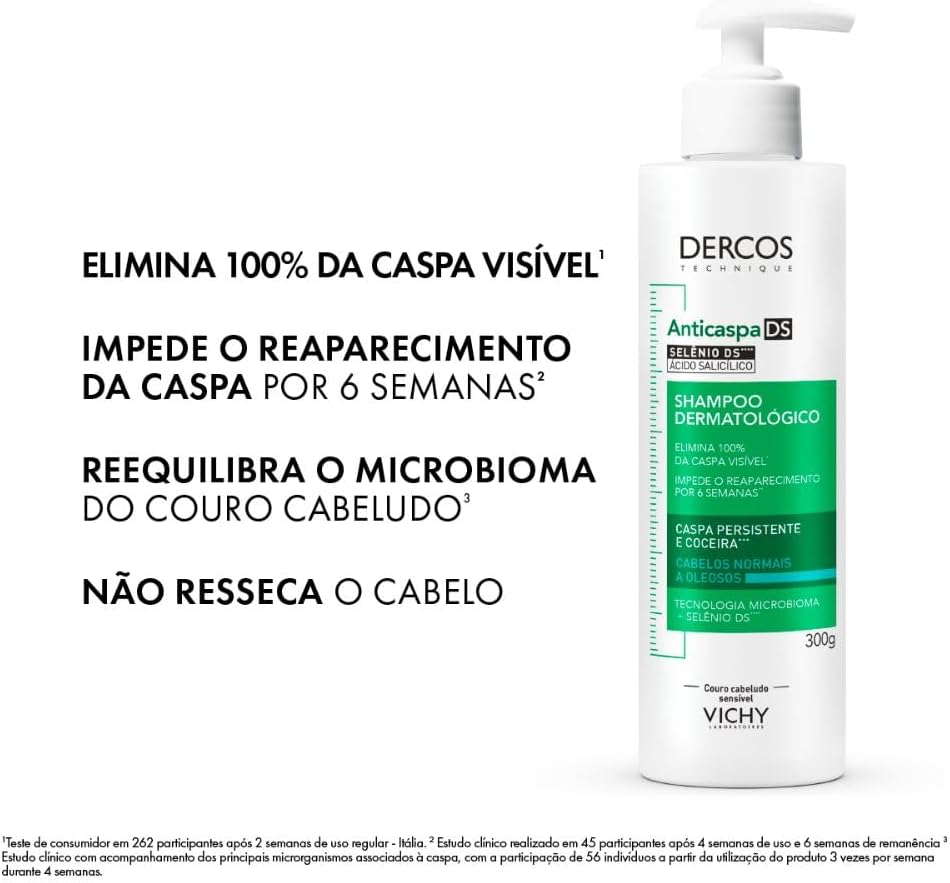 Shampoo Dermatológico Dercos Anticaspa DS 3