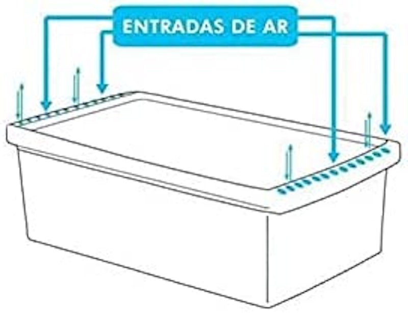 Conjunto 6 Caixas de Plástico para Sapato M 5