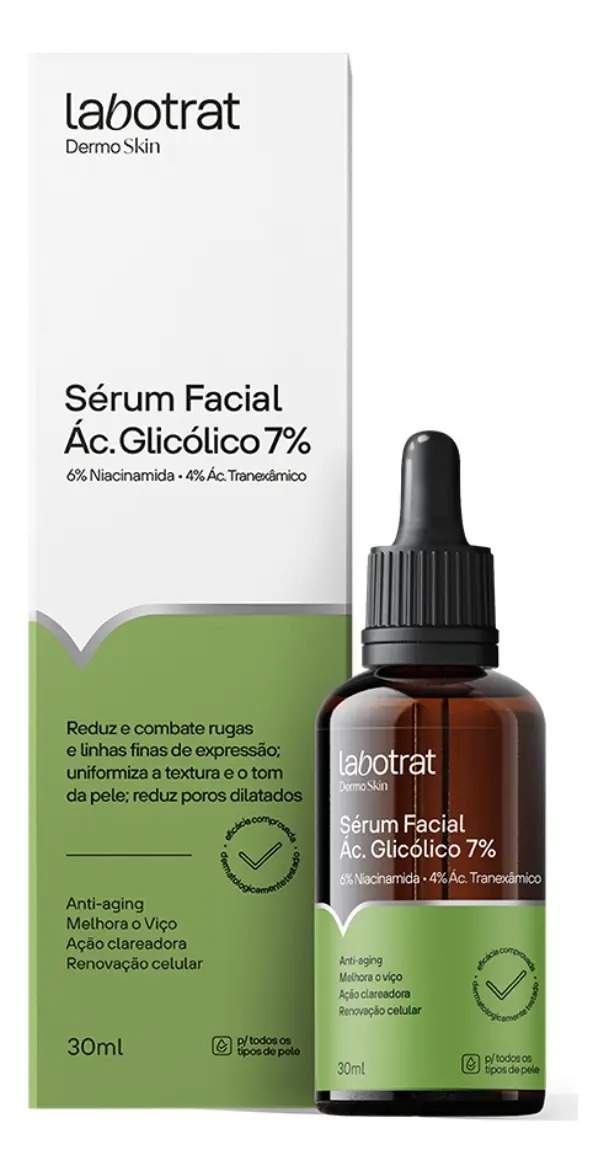 Sérum Facial Ác. Glicolico Dermo Skin 1