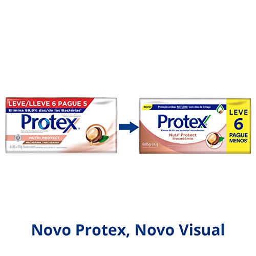 Sabonete em Barra Protex Nutri Protect Macadâmia 4