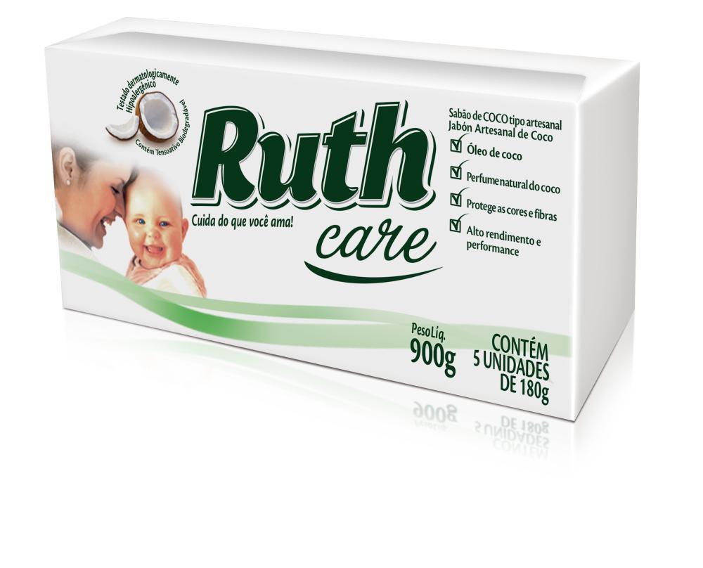 Sabão de Coco em Pedra Ruth Care 1
