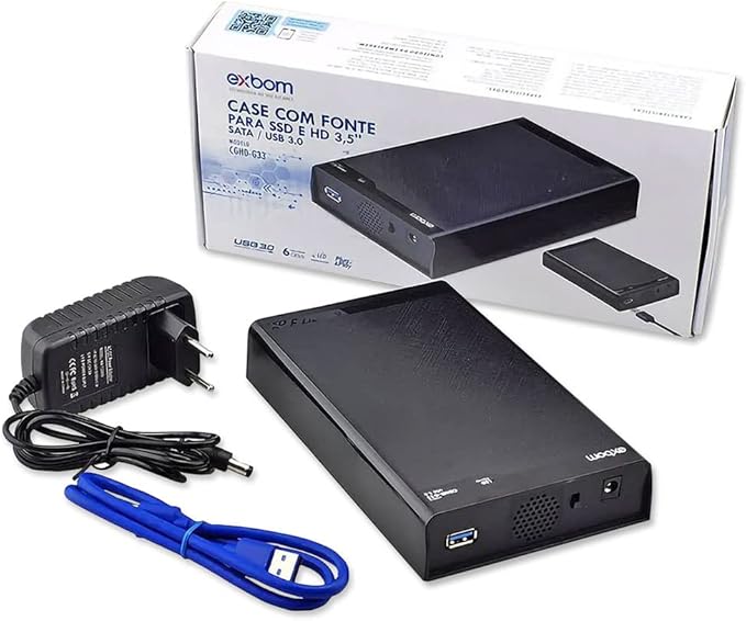 Case HD Externo Sata 3.5" 2