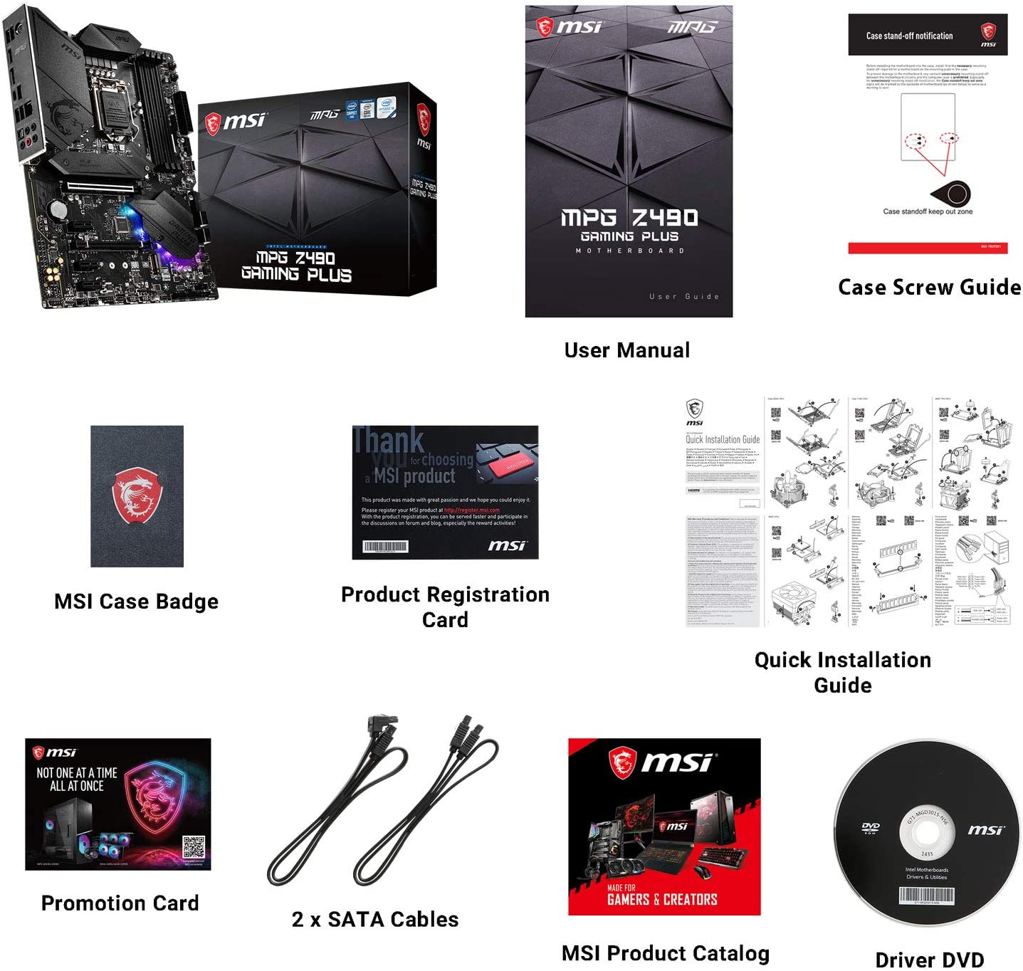 Placa-Mãe MPG Z490 Gaming Plus 5