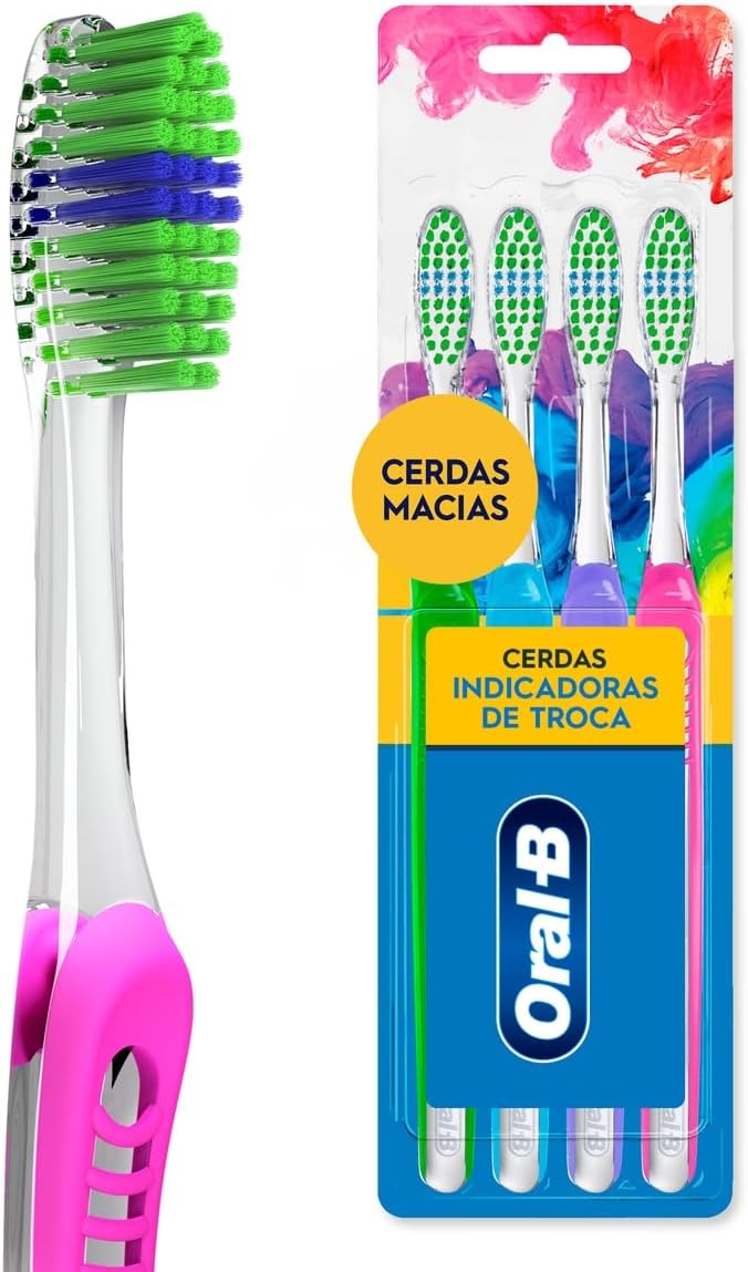 Escova de Dentes Oral-B Indicator Colors Pack Familiar 1