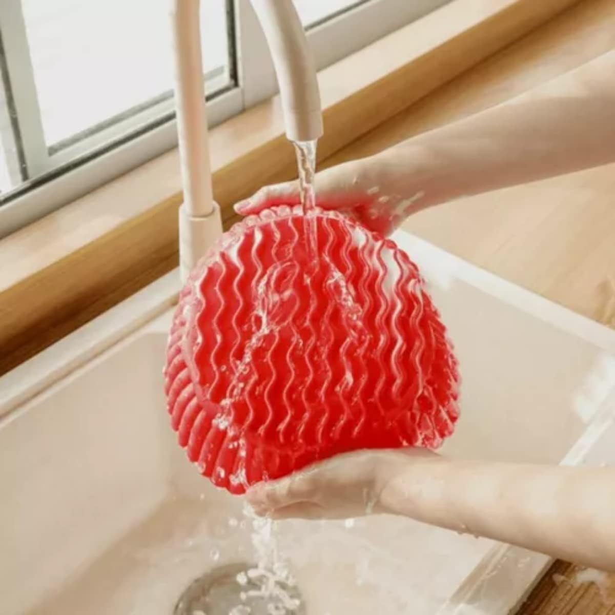 Kit 2 Formas de Silicone para Air Fryer 2