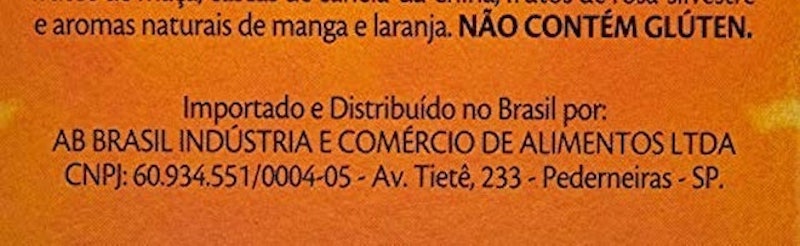 Chá Twinings Laranja, Manga e Canela 4
