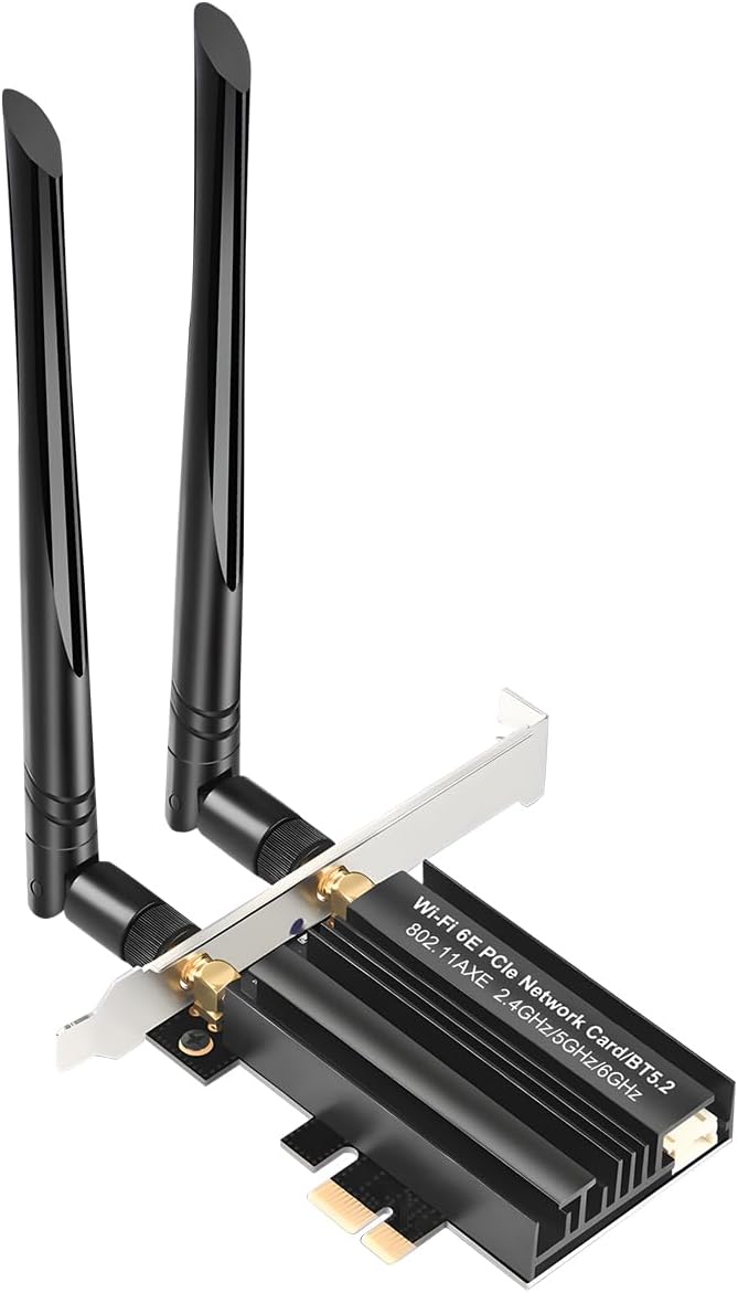Placa Wi-Fi 6E PCIe para PC de Mesa 1