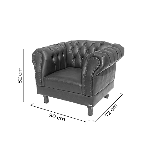 Poltrona Chesterfield Duque Capitoné 5