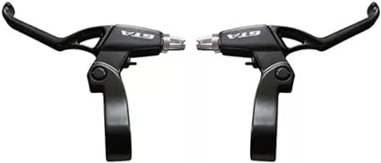 Jogo Freio Bike Completo V-Brake Manete Cabo Conduite 2