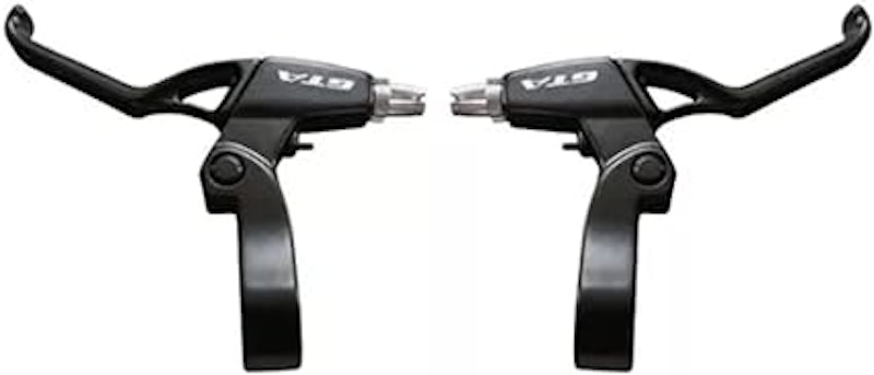 Jogo Freio Bike Completo V-Brake Manete Cabo Conduite 2
