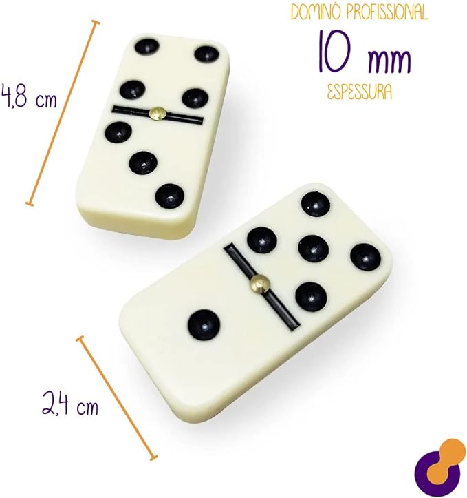 Jogo de Dominó com Maleta 5