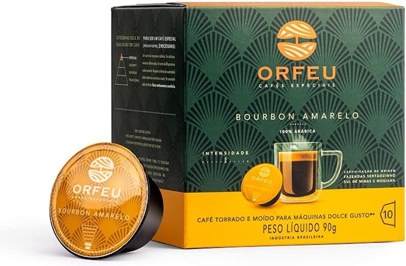 Cápsulas compatíveis Dolce Gusto® Bourbon Amarelo 1