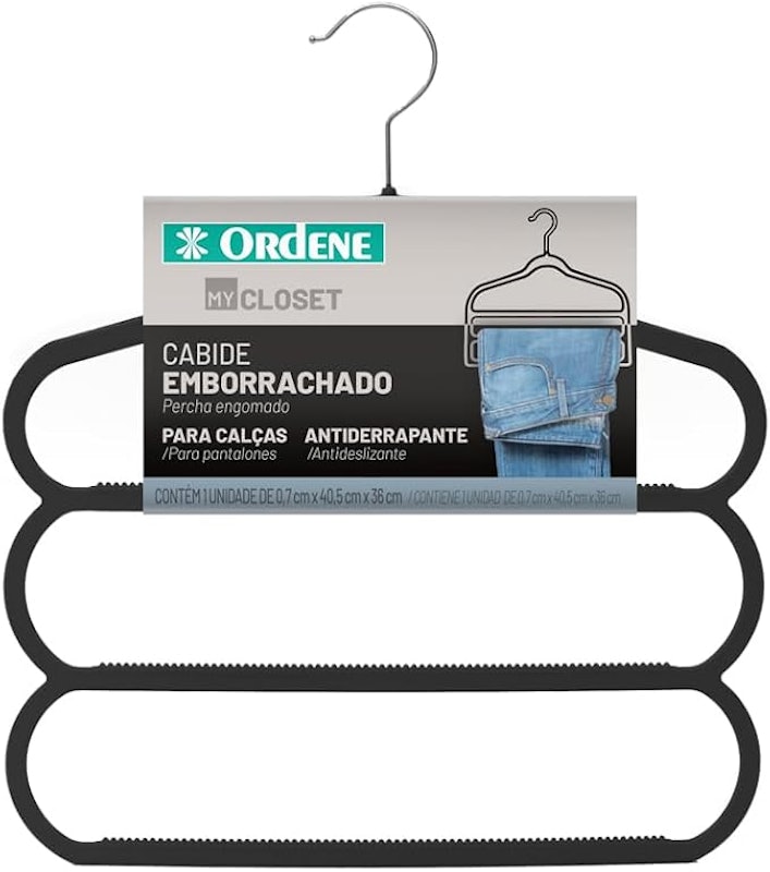 Cabide Emborrachado para Calças My Closet 1