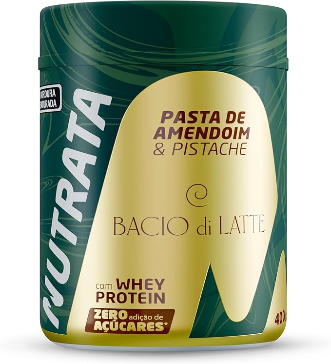 Nutrata Pasta de Amendoim & Pistache Bacio di Latte 1