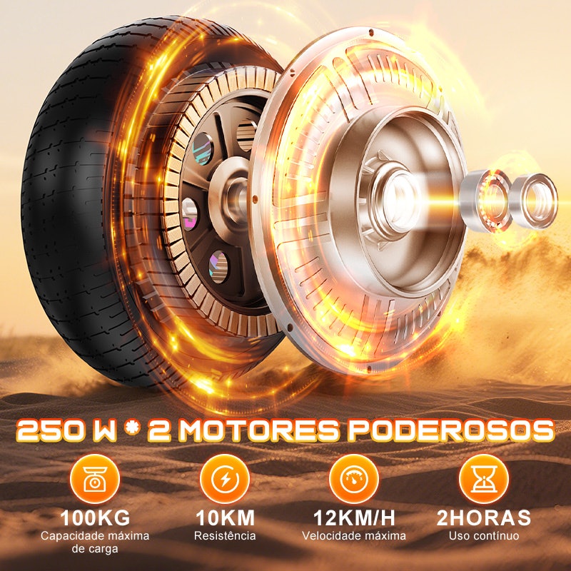 Hoverboard 6.5 Skate Elétrico Trailforge 5