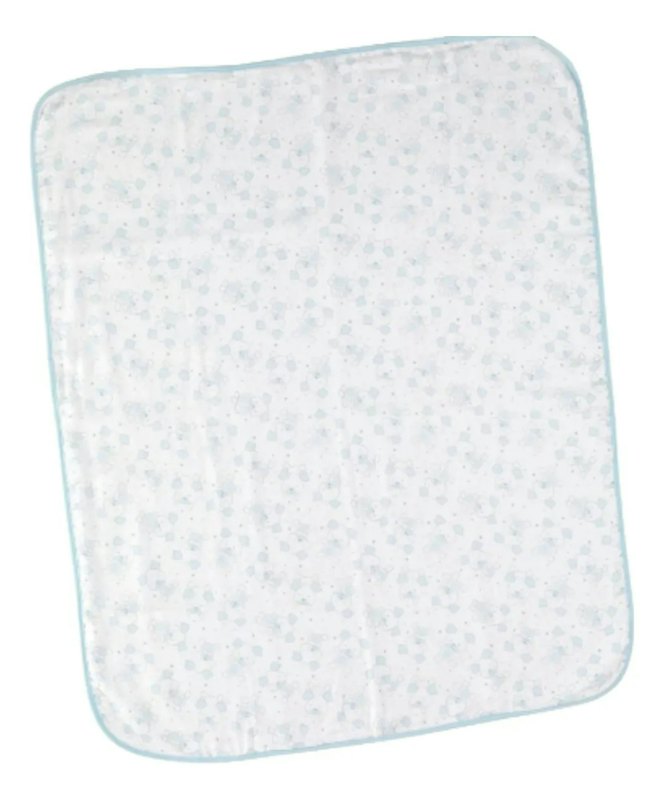 Cueiro Tecido Fralda 100% Algodão Tekinha Baby Cochorrinho Azul 1