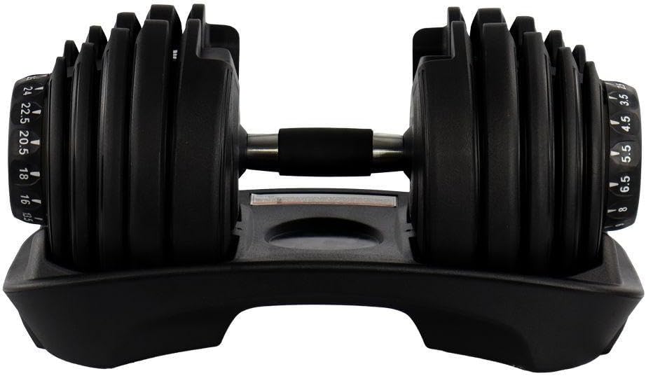 Dumbbell Halter Gallant Regulável Anilhas com Base Elite Pro 4