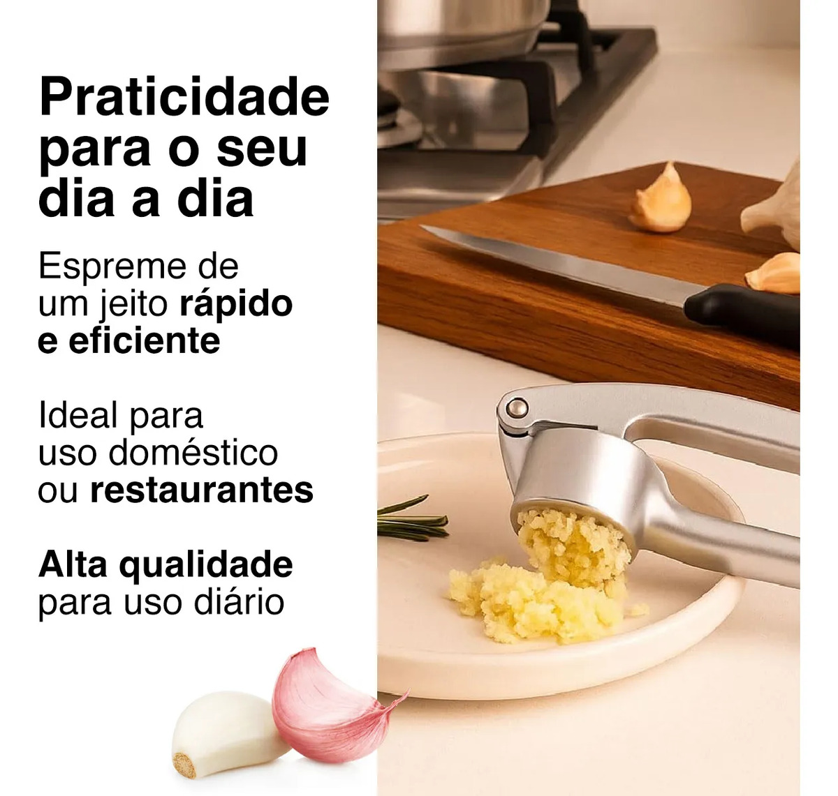 Espremedor de Alho Wolff 4