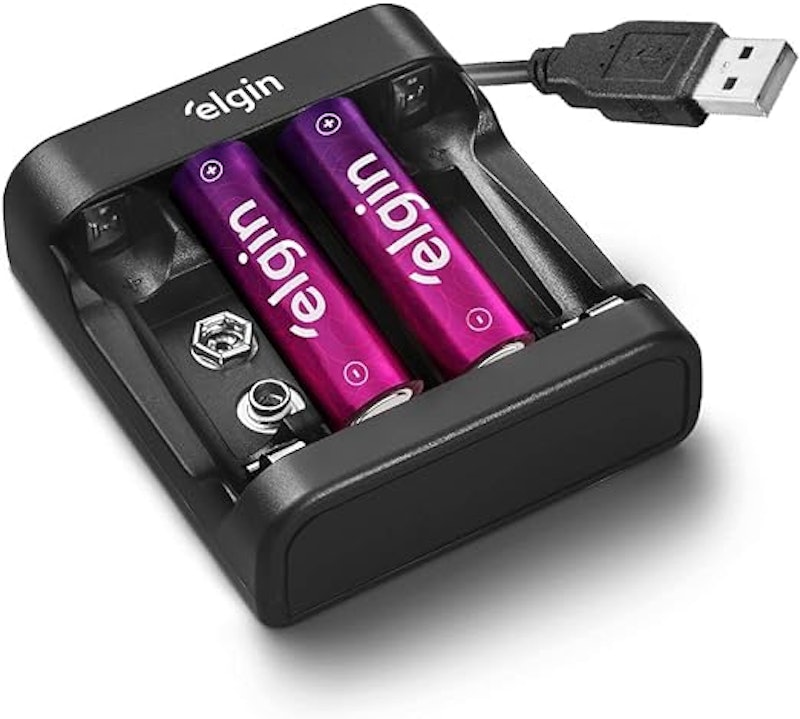 Carregador de Pilhas e Baterias Micro USB 1