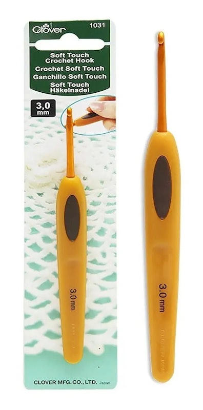 Agulha de Crochê Soft Touch 3 mm Clover 1