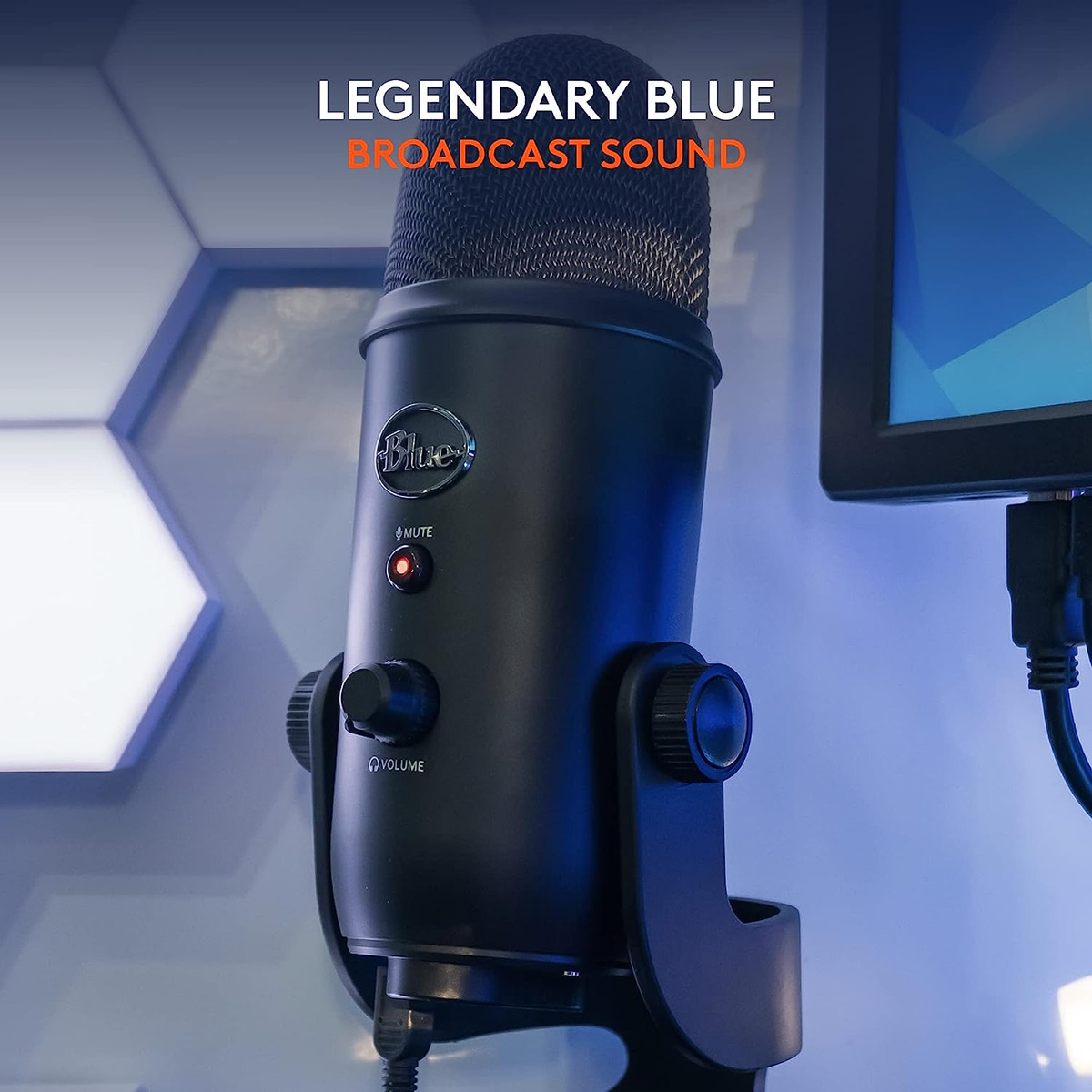 Microfone Condensador USB Blue Yeti 2