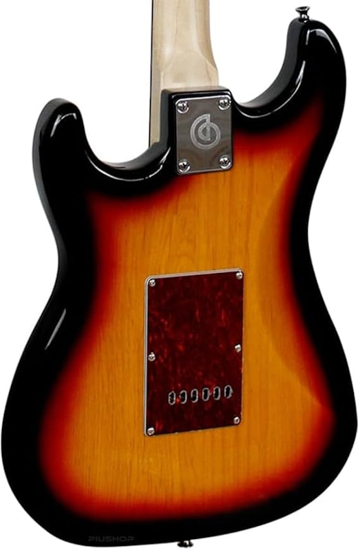 Guitarra Elétrica Giannini G-100 3 Tone Sunburst com escudo Tortoise 3TS/TT 4