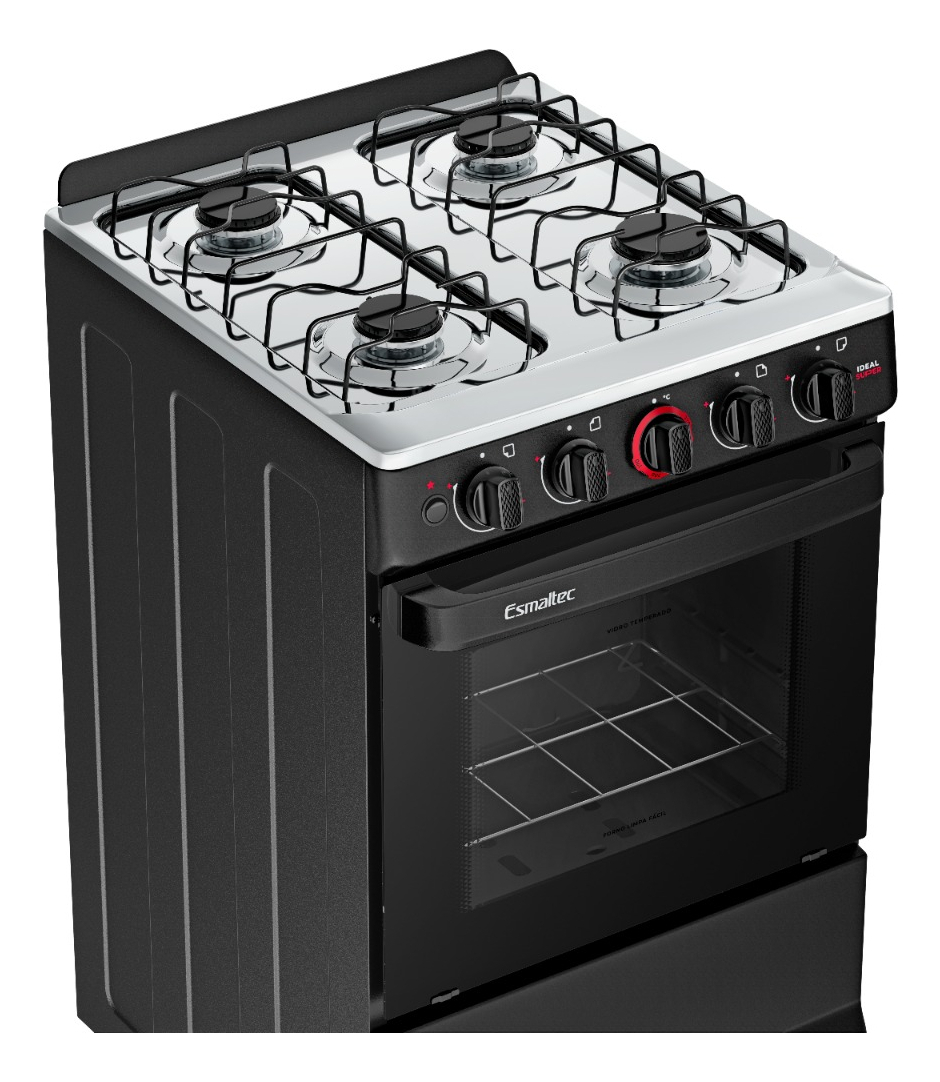 Fogão Ideal Super 4Q 4