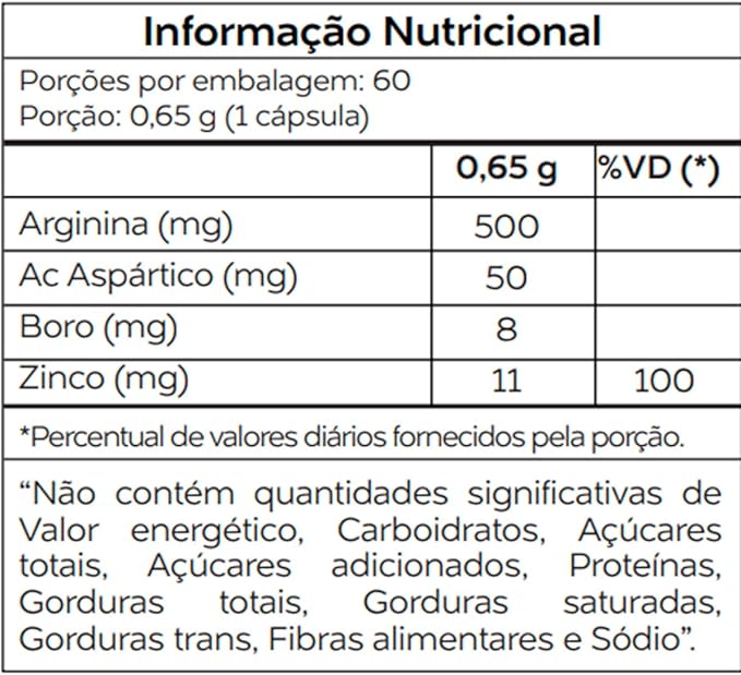 Arginina + Boro  2