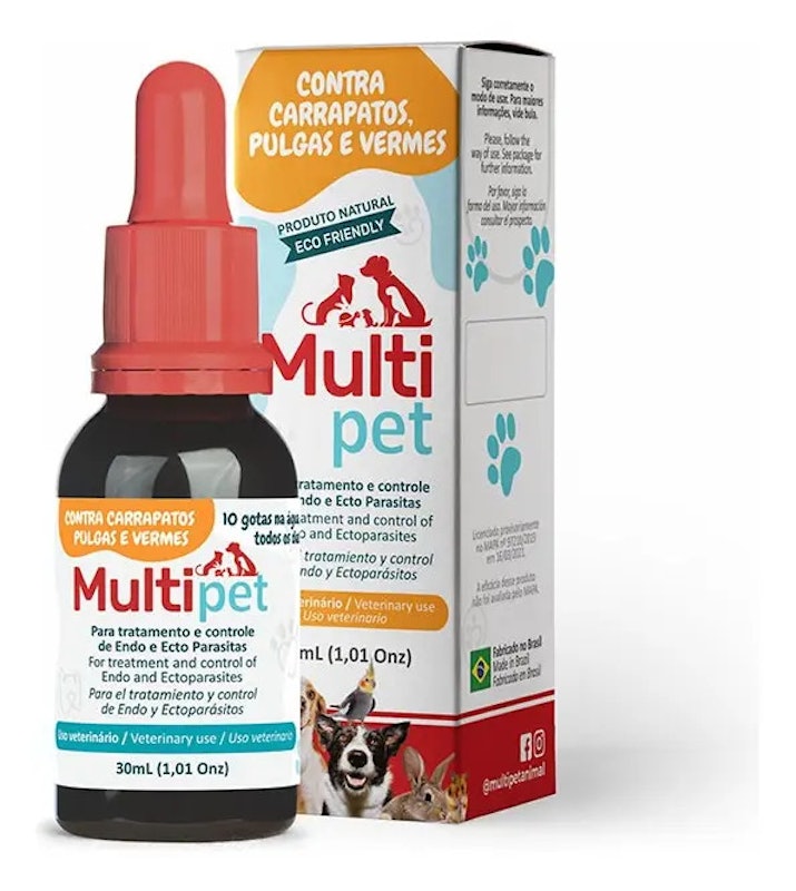 Multipet Pulgas e Carrapatos 1