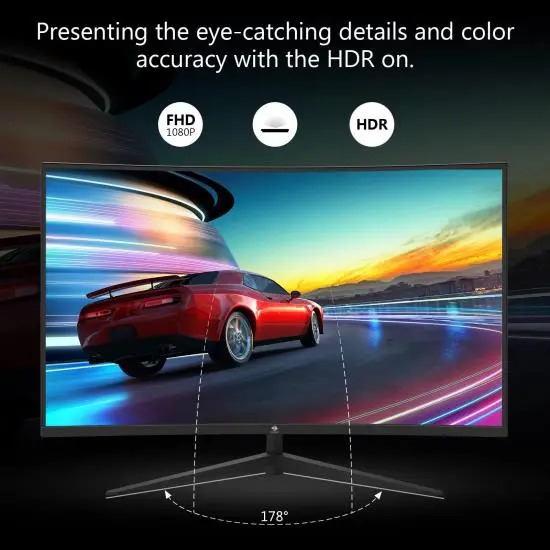 Monitor Gaming Curvo de 32" Z-Edge 5