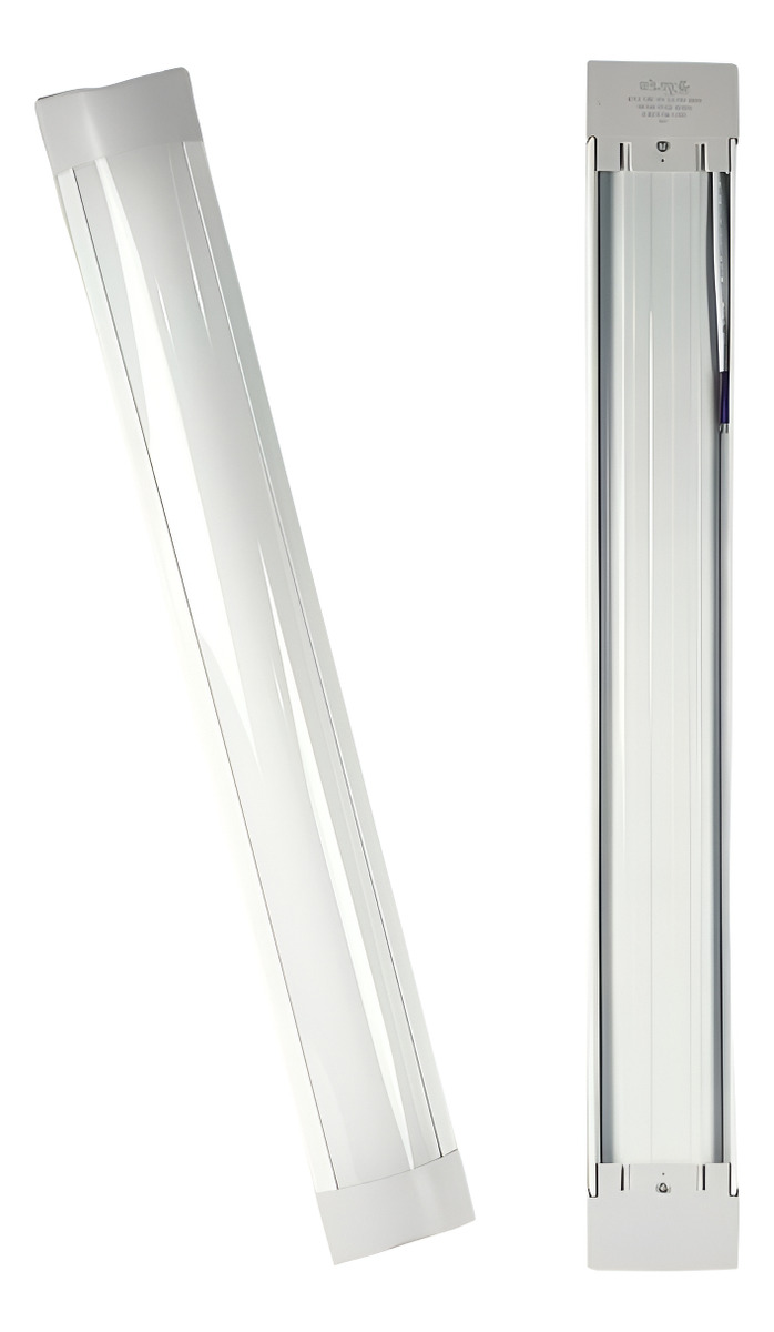 Luminária LED Tubular Sobrepor 18 W 60 cm 6500 K Bivolt Galaxy 1
