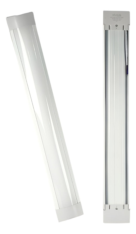 Luminária LED Tubular Sobrepor 18 W 60 cm 6500 K Bivolt Galaxy 1