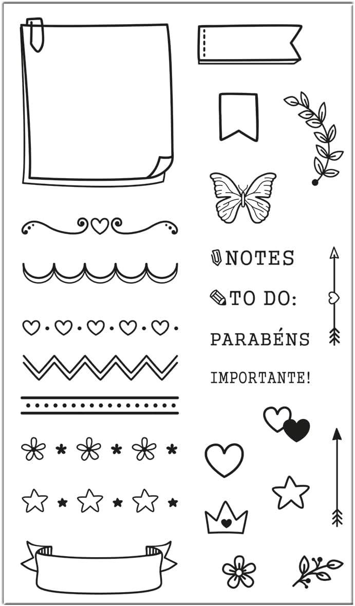 Kit Clear Stamp Planner 2