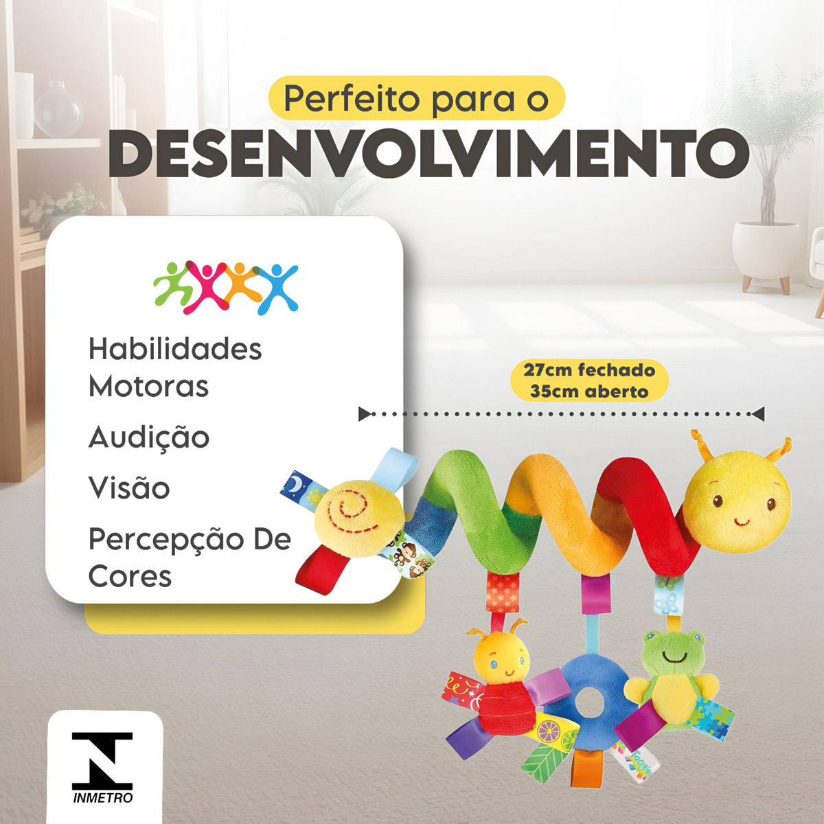 Móbile Centopeia Para Carrinho  5